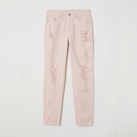 H&M Divided Women's Boyfriend Slim Low Jeans – Size 30 - Picture 1 of 8